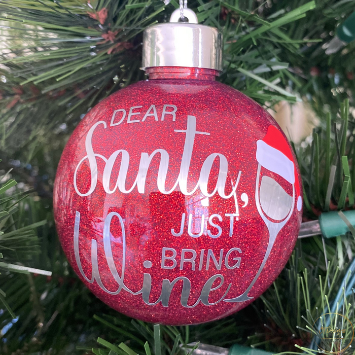 Dear Santa, Just Bring Wine